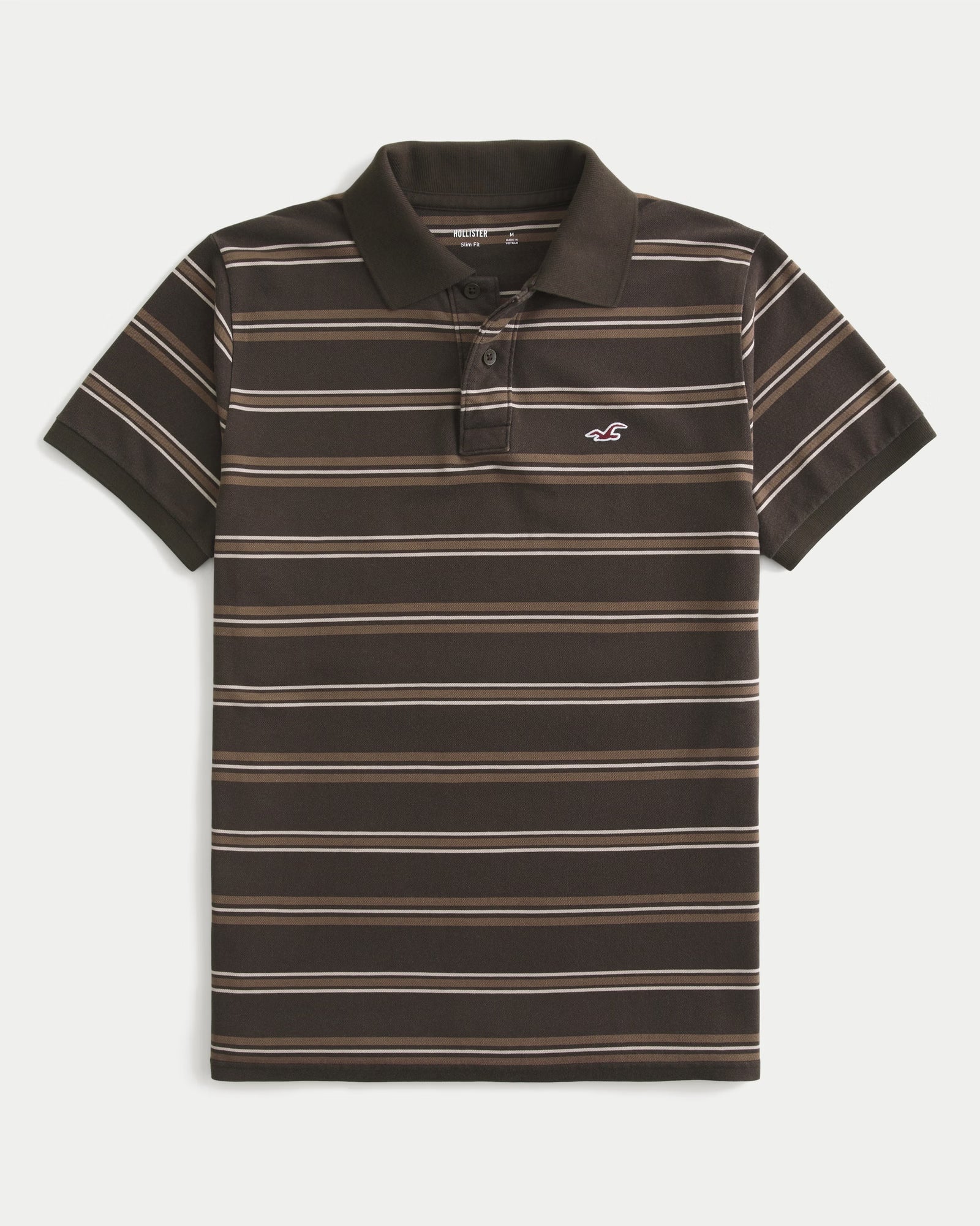 Hollister - Icon Striped Polo IMMEDIATE