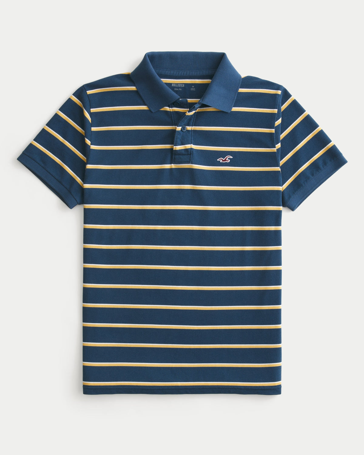 Hollister - Icon Striped Polo IMMEDIATE