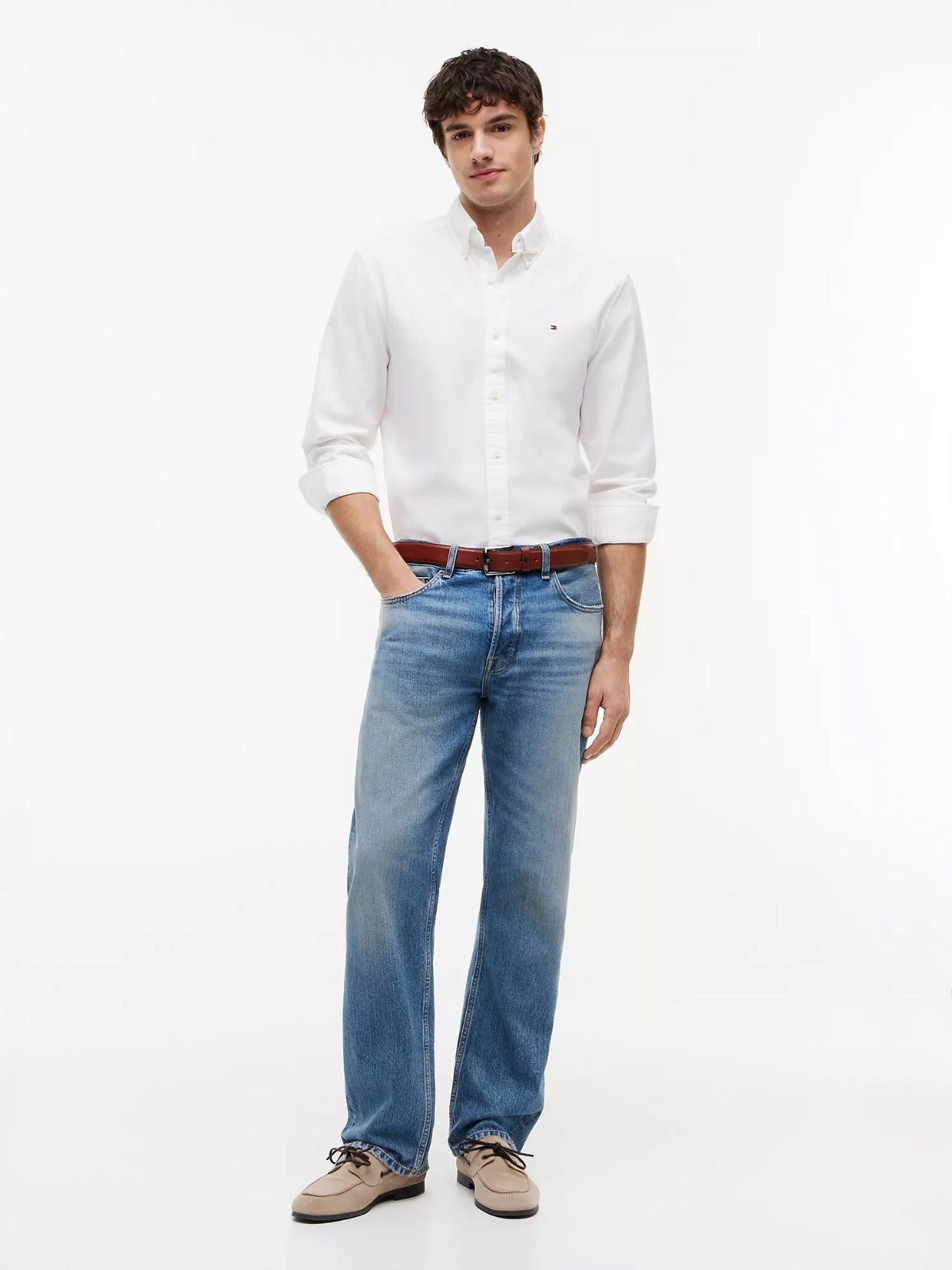 Tommy Hilfiger - Regular Fit Stretch Oxford Shirt IMMEDIATE