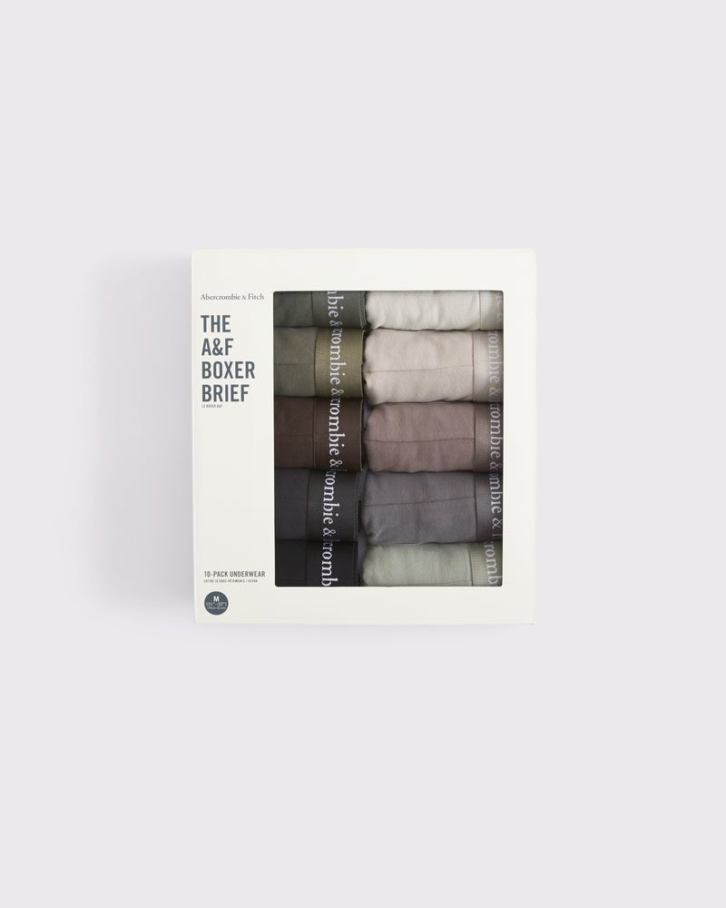 Abercrombie & Fitch - 10-Pack Boxer Briefs