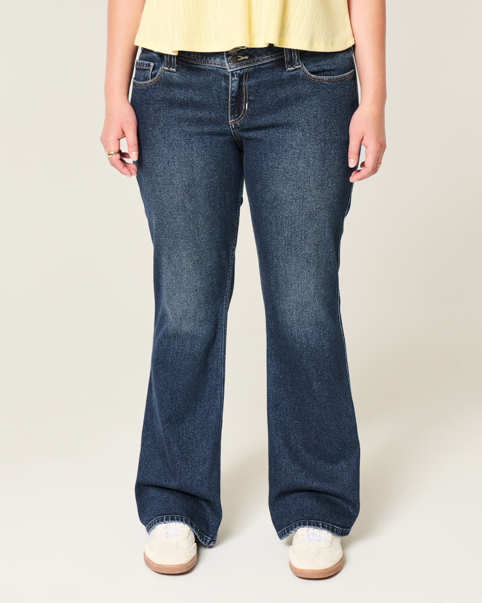 Hollister - Low-Rise Bootcut Jeans