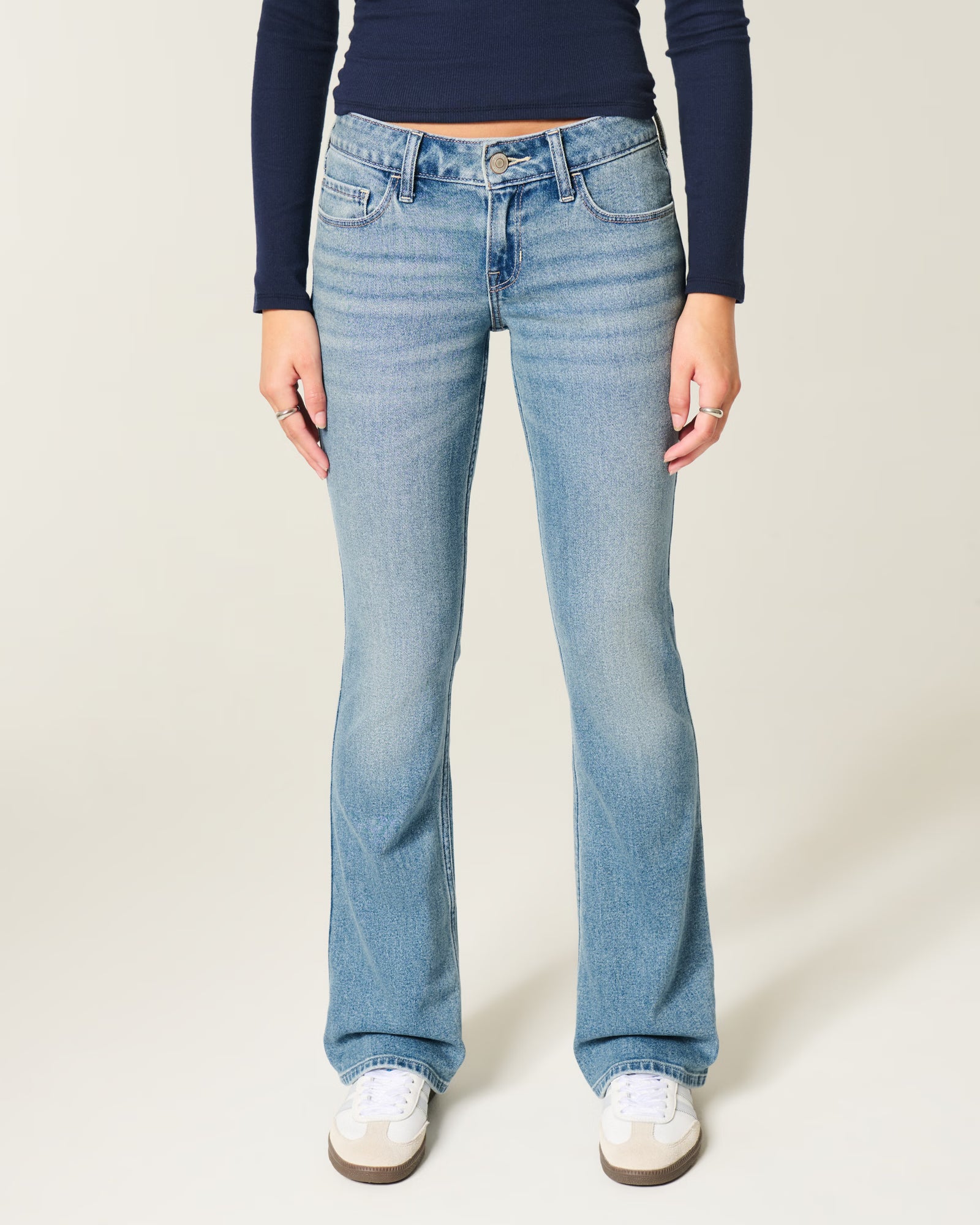 Hollister - Low-Rise Bootcut Jeans