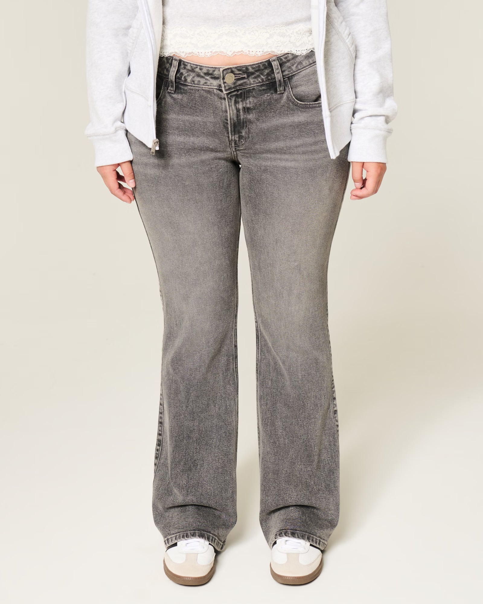 Hollister - Low-Rise Bootcut Jeans