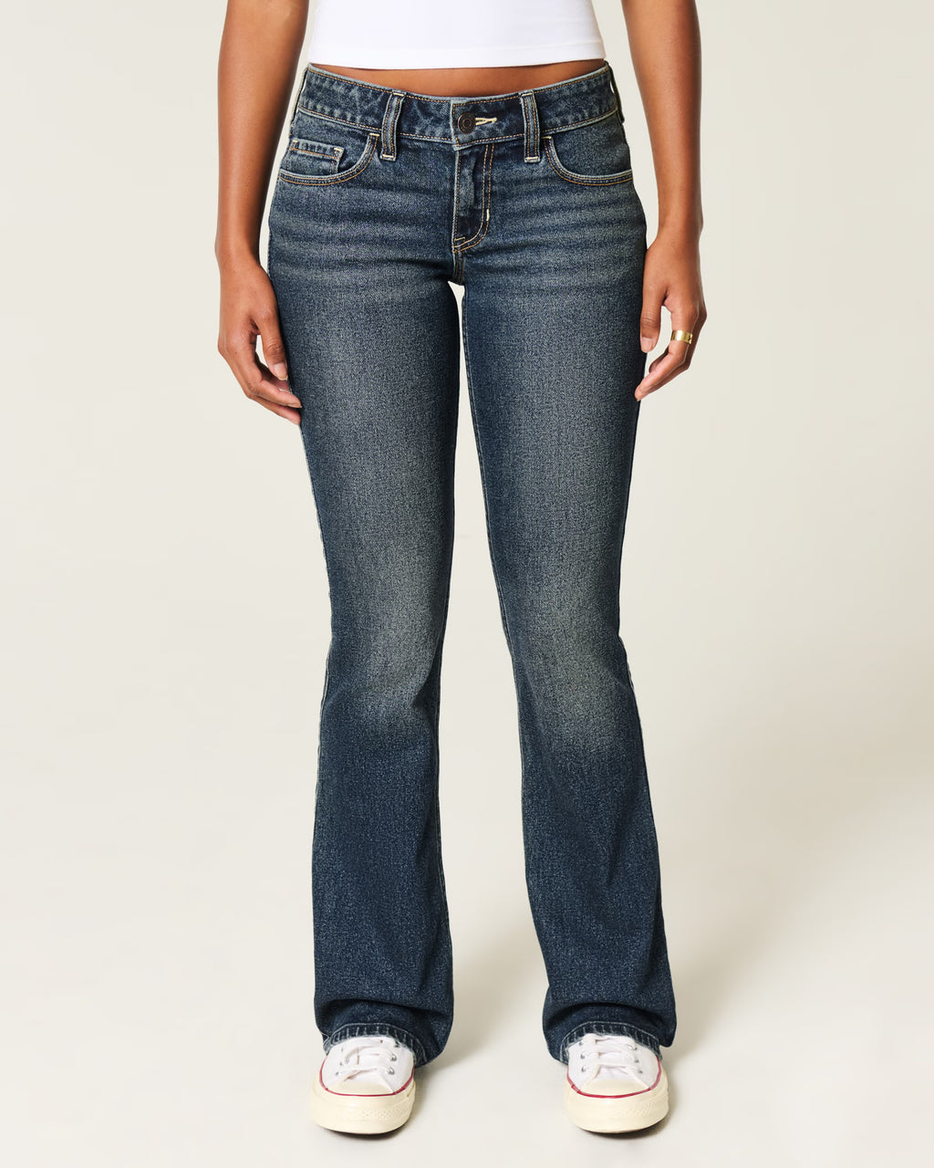 Hollister - Low-Rise Bootcut Jeans