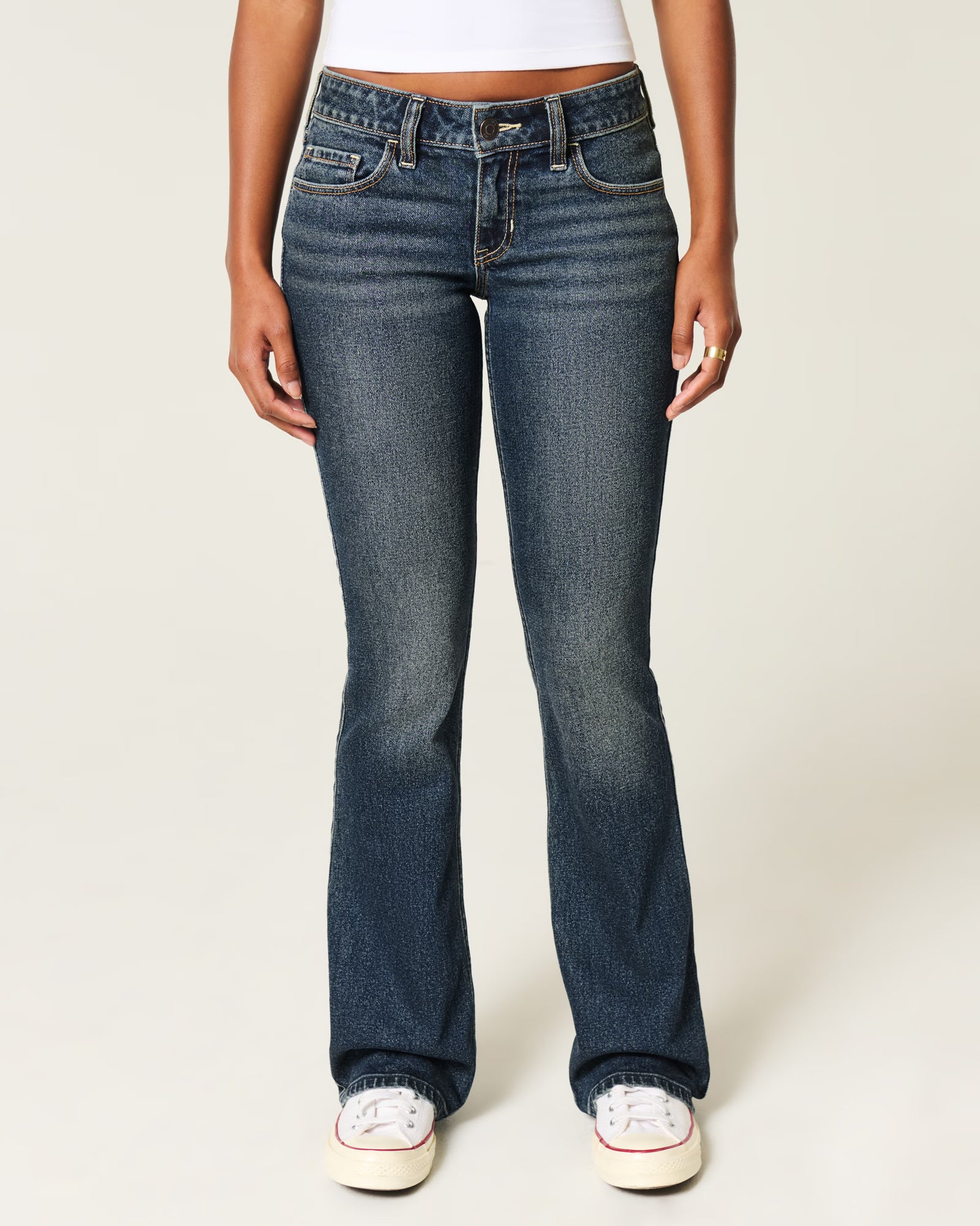 Hollister - Low-Rise Bootcut Jeans