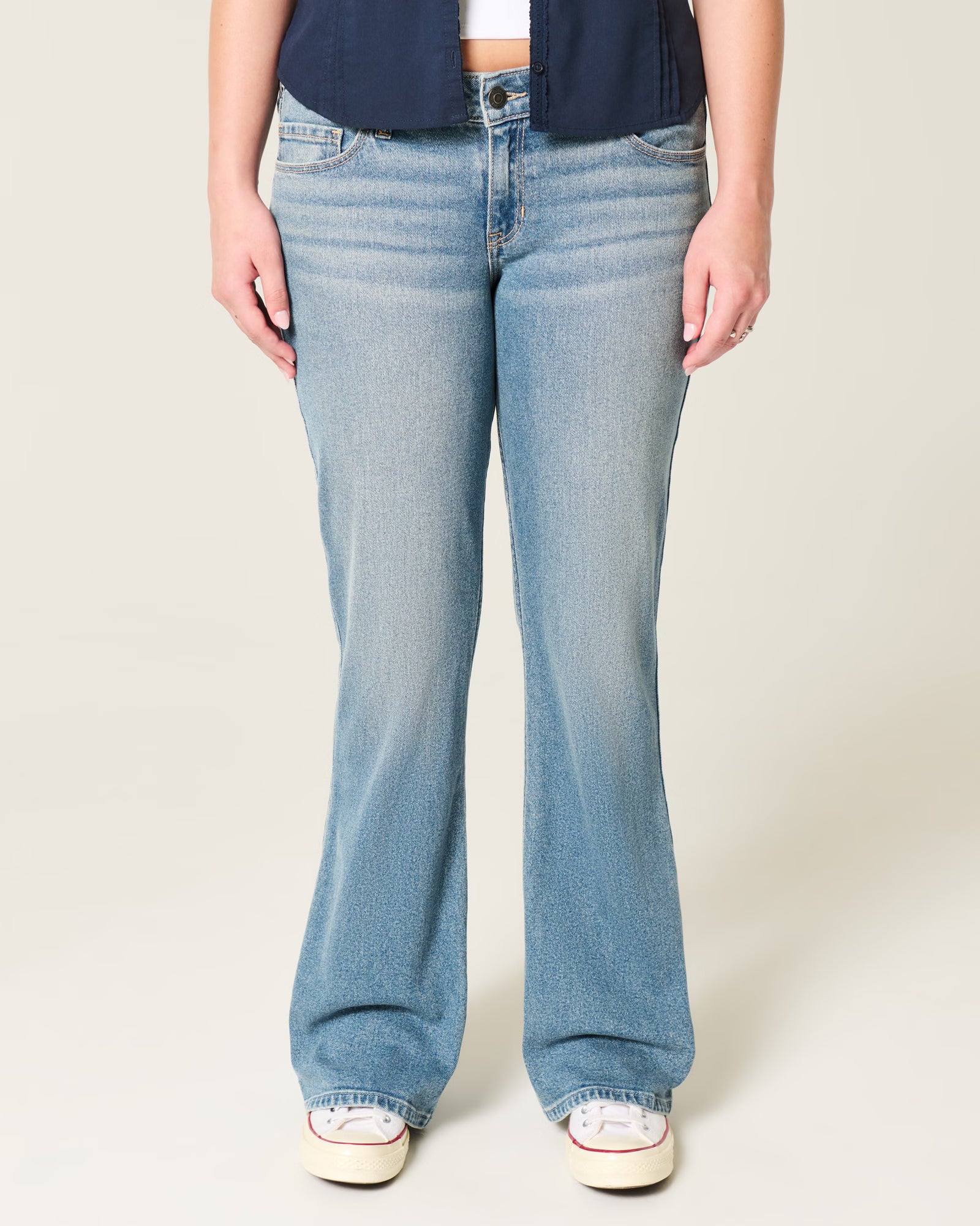 Hollister - Low-Rise Bootcut Jeans