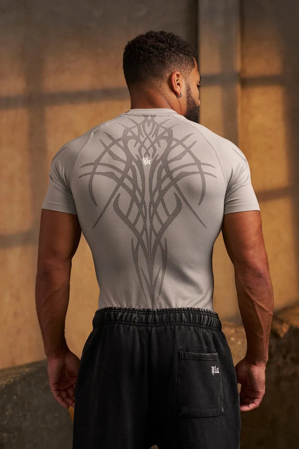 YOUNGLA - 4067 Gothic Compression Tees