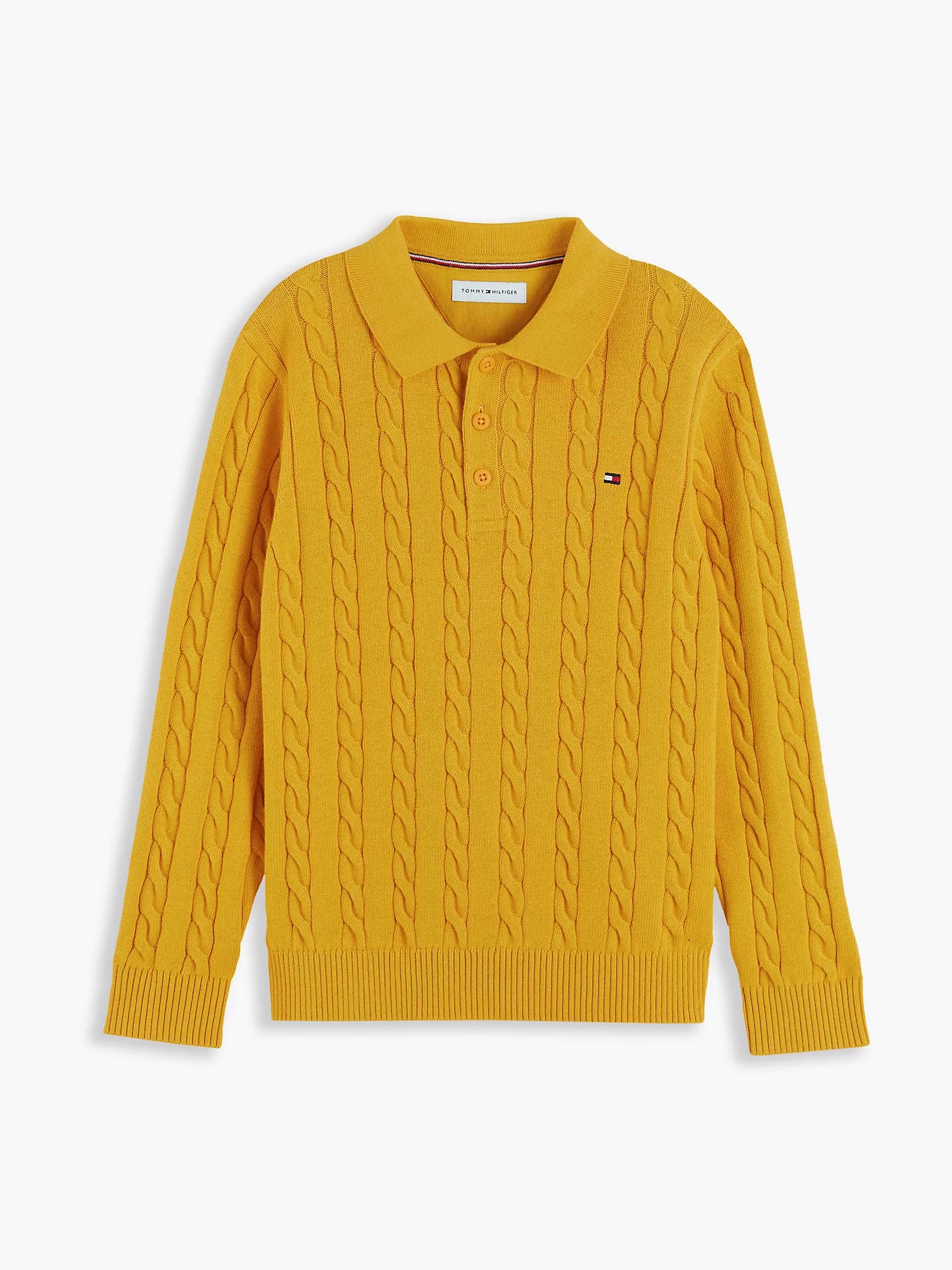 Tommy Hilfiger - Kids' Cable Knit Sweater Polo