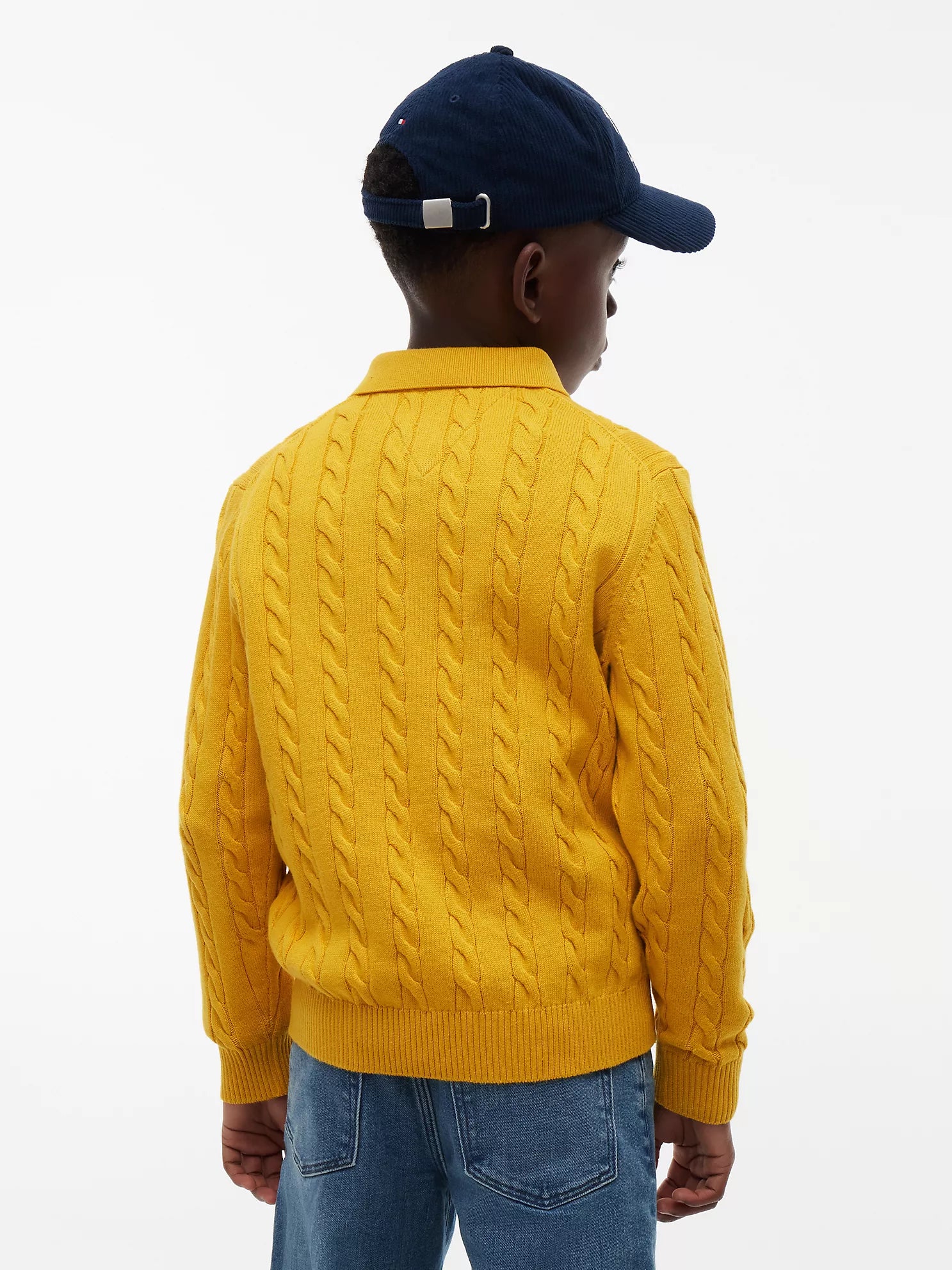 Tommy Hilfiger - Kids' Cable Knit Sweater Polo