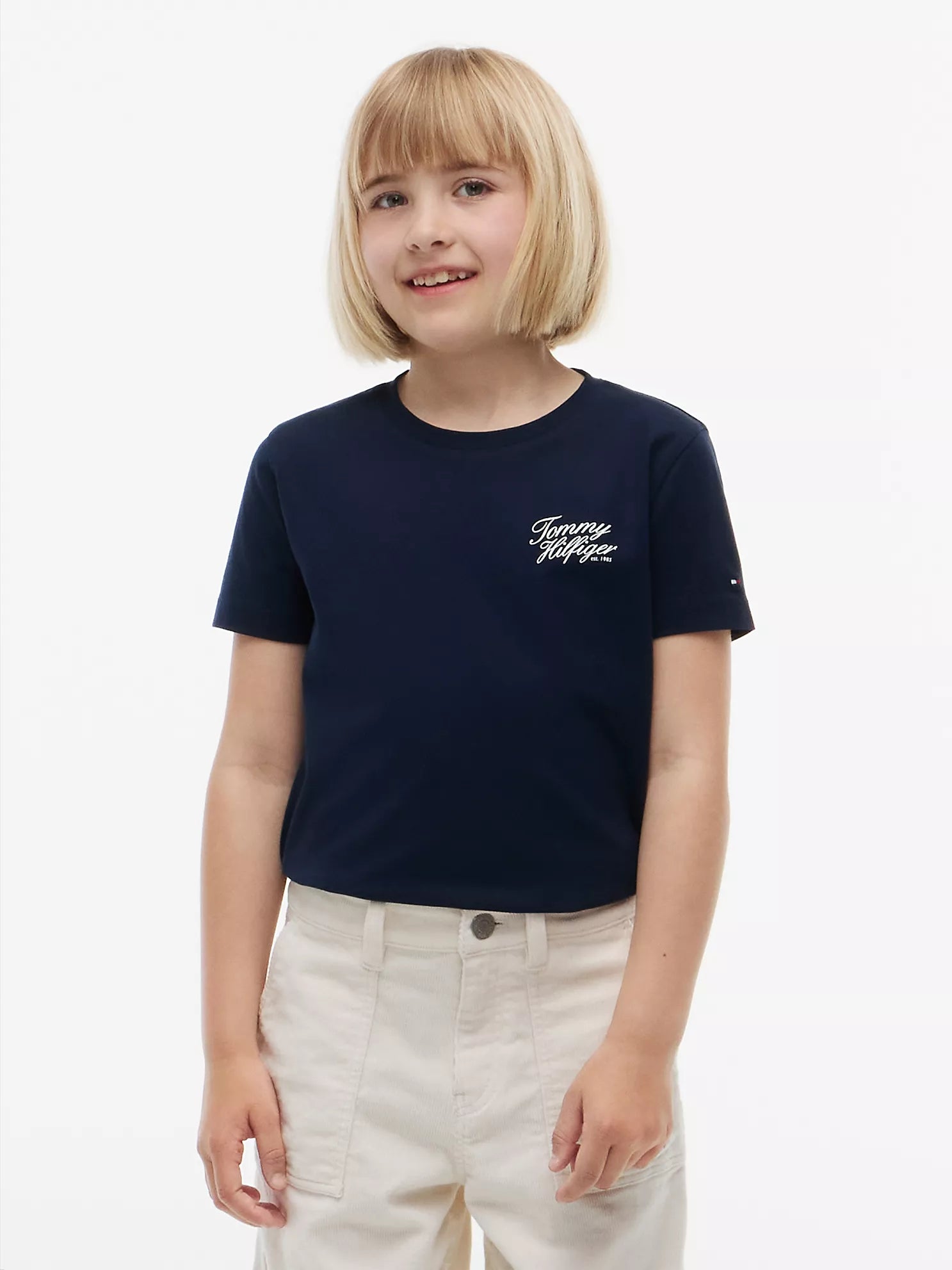 Tommy Hilfiger - Kids' Hilfiger Script Logo T-Shirt