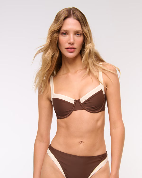 Abercrombie & Fitch - Wide Strap Underwire Bikini Top