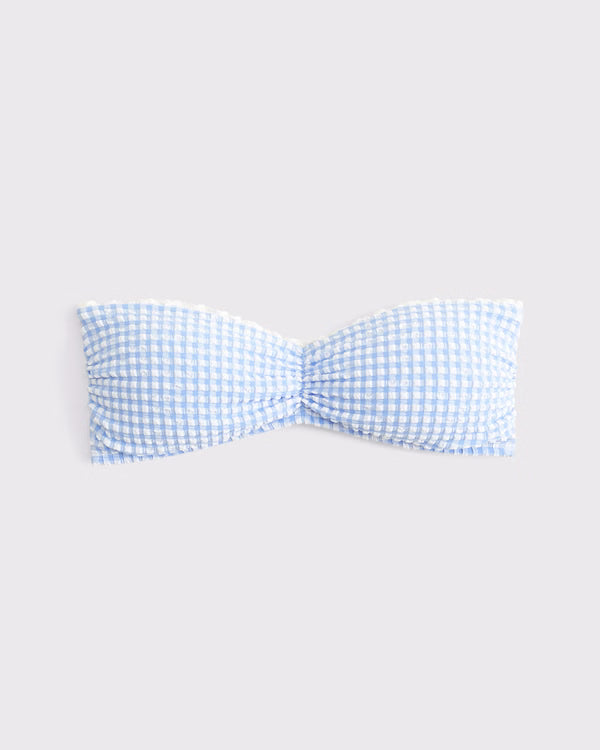 Abercrombie & Fitch - Seersucker Bandeau Bikini Top