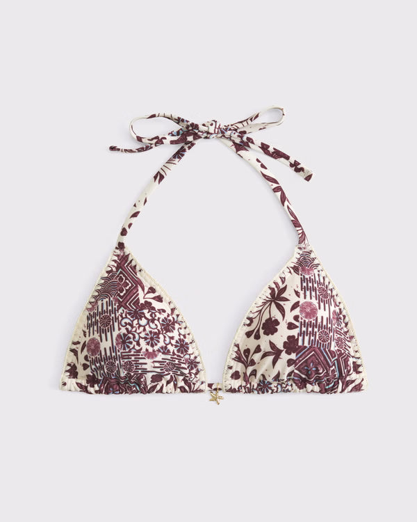 Abercrombie & Fitch - Halter String Triangle Bikini Top