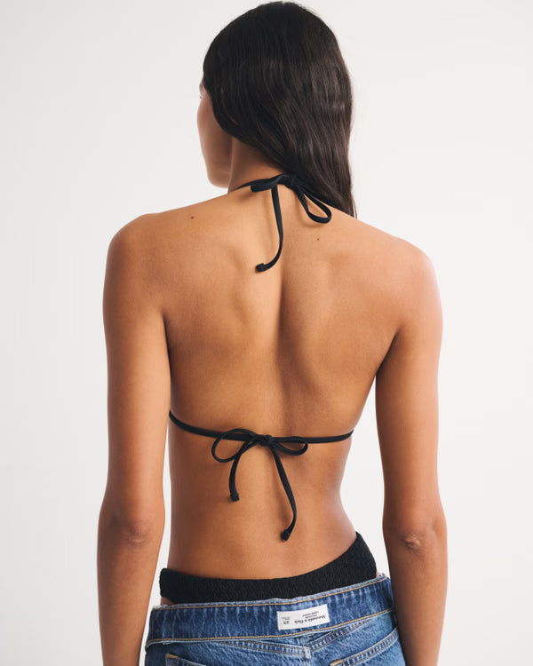 Abercrombie & Fitch - Halter String Triangle Bikini Top