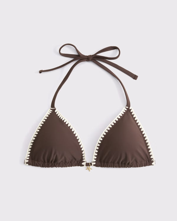 Abercrombie & Fitch - Halter String Triangle Bikini Top