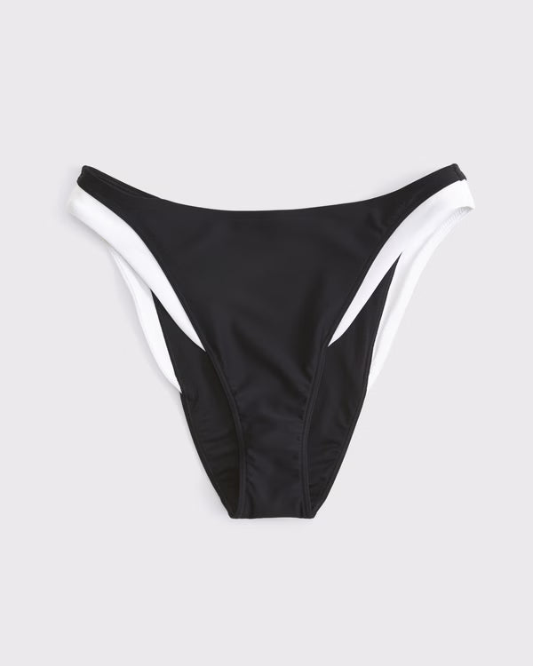 Abercrombie & Fitch - Mid Rise High-Leg Moderate Bottom