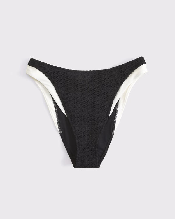 Abercrombie & Fitch - Mid Rise High-Leg Moderate Bottom