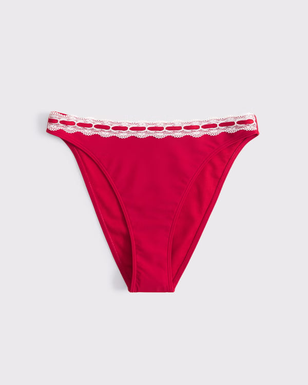 Abercrombie & Fitch - Mid Rise High-Leg Moderate Bottom