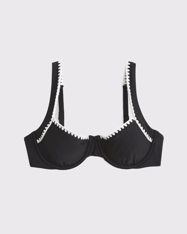 Abercrombie & Fitch - Wide Strap Underwire Bikini Top
