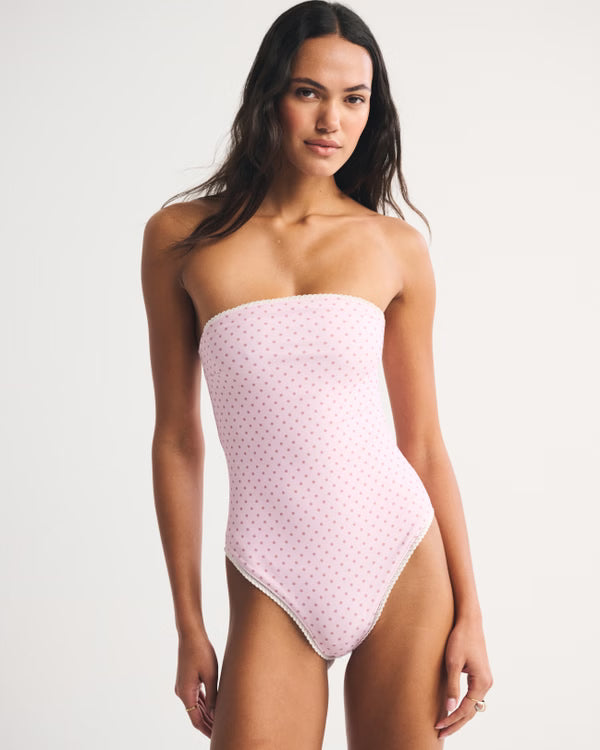 Abercrombie & Fitch - Seersucker Marina One-Piece Swimsuit