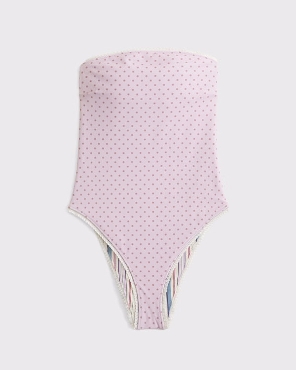 Abercrombie & Fitch - Seersucker Marina One-Piece Swimsuit