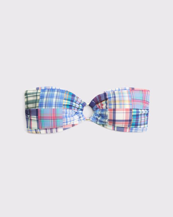 Abercrombie & Fitch - Seersucker Bandeau Bikini Top