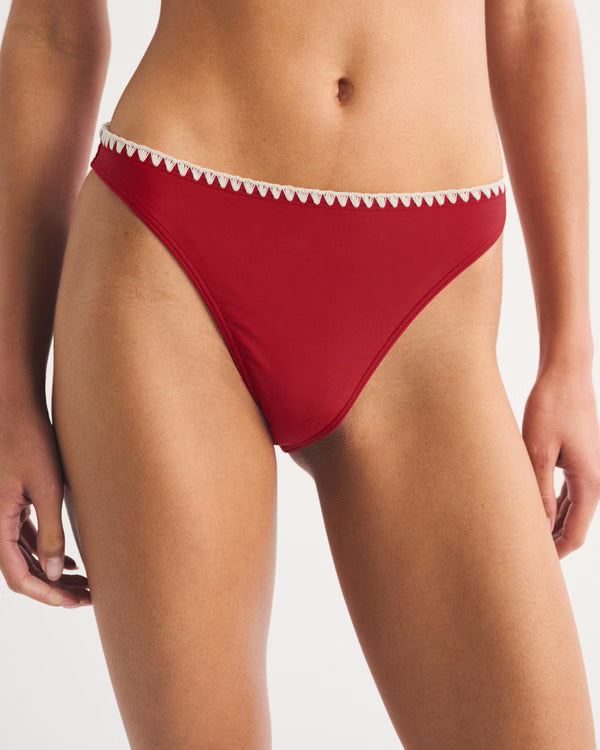 Abercrombie & Fitch - Mid Rise High-Leg Moderate Bottom