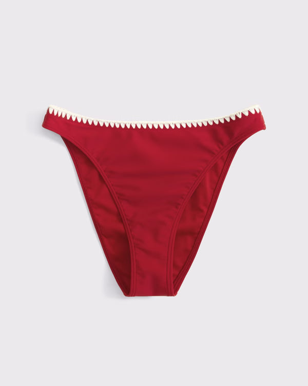 Abercrombie & Fitch - Mid Rise High-Leg Moderate Bottom