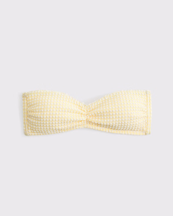 Abercrombie & Fitch - Seersucker Bandeau Bikini Top