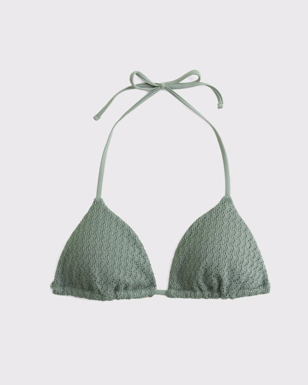 Abercrombie & Fitch - Halter String Triangle Bikini Top