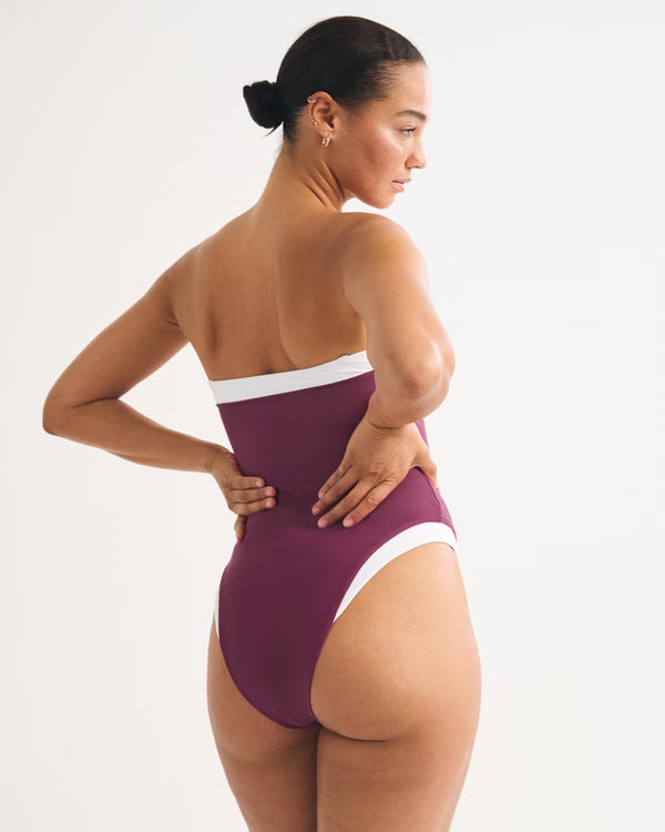 Abercrombie & Fitch - Curve Love A&F Marina One-Piece