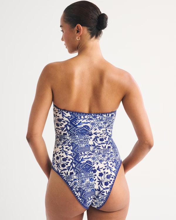 Abercrombie & Fitch - Curve Love A&F Marina One-Piece