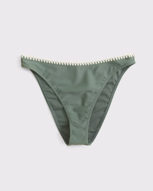 Abercrombie & Fitch - Mid Rise High-Leg Moderate Bottom