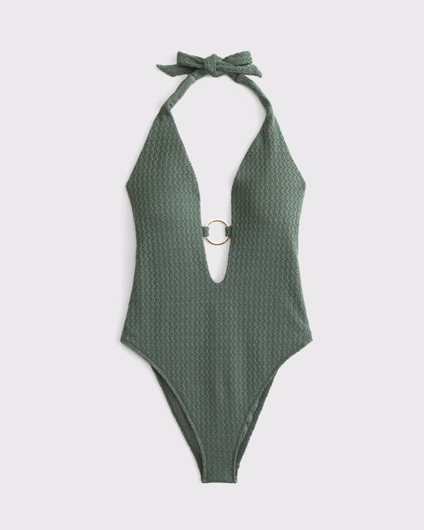 Abercrombie & Fitch - Isla Crochet-Style One Piece