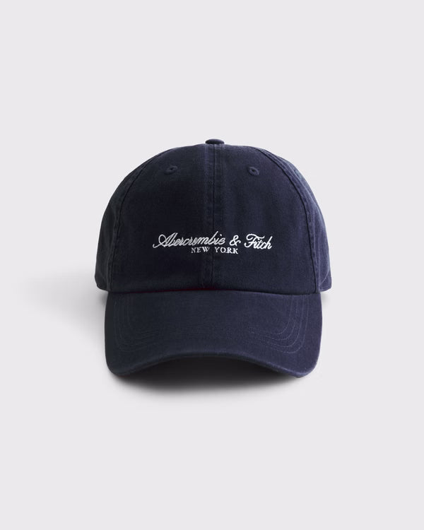 Abercrombie & Fitch -  Graphic Logo Baseball Hat