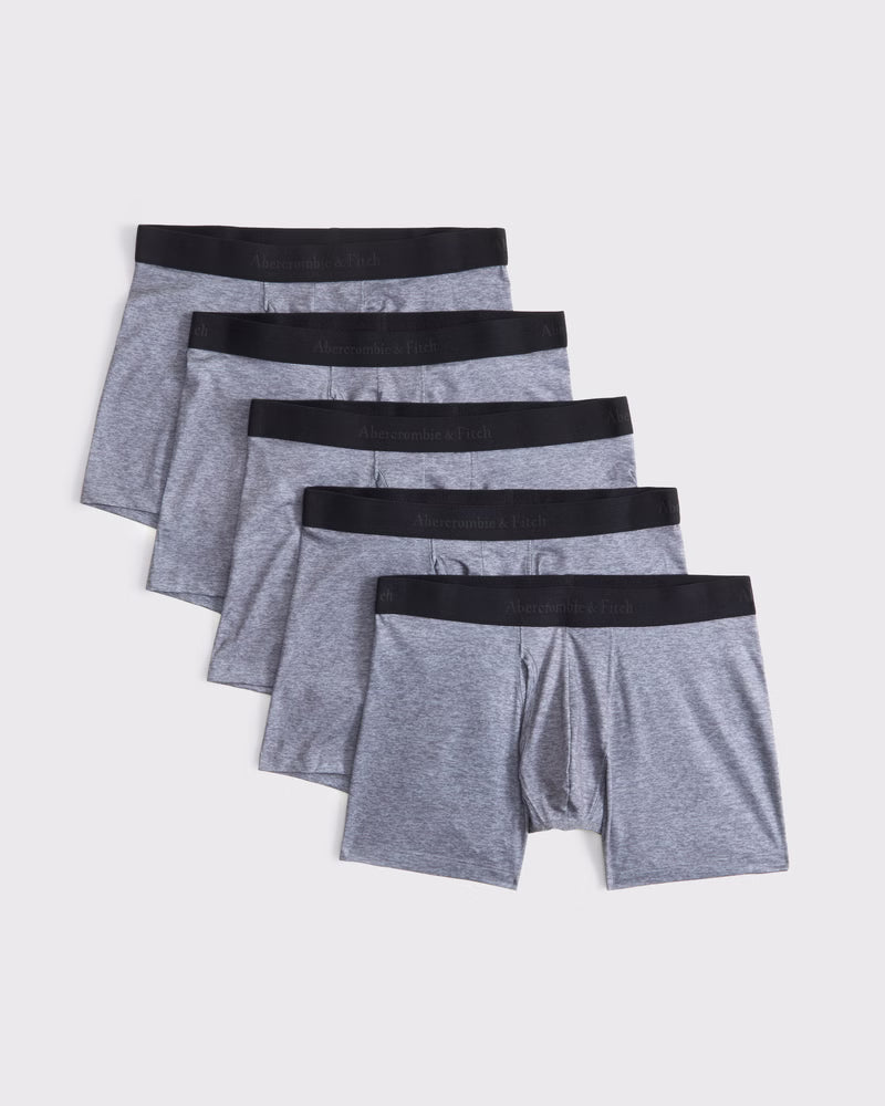 Abercrombie & Fitch - 5" 5-Pack Performance Boxer Briefs