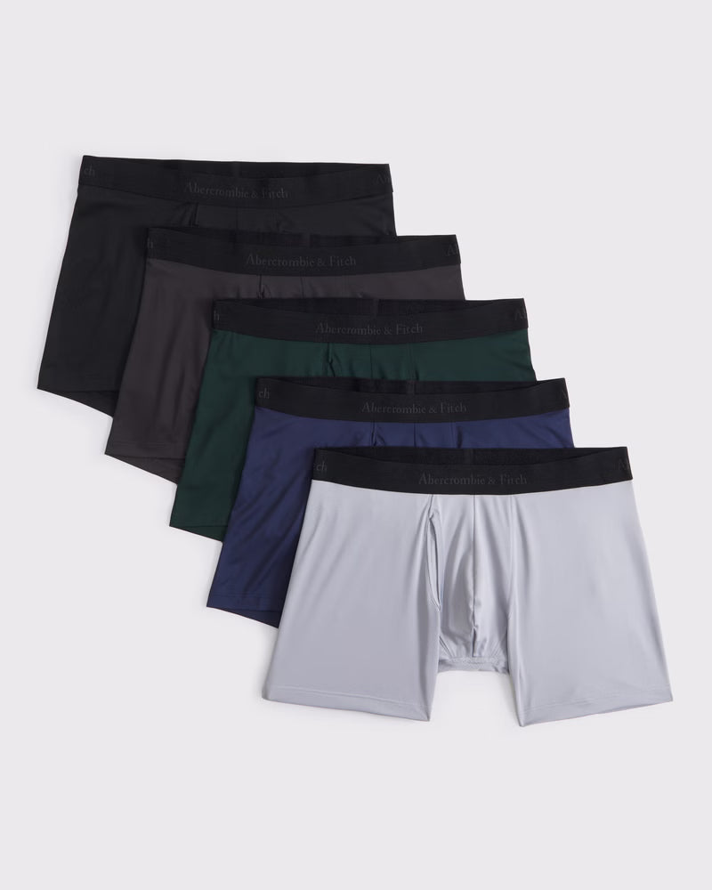 Abercrombie & Fitch - 5" 5-Pack Performance Boxer Briefs