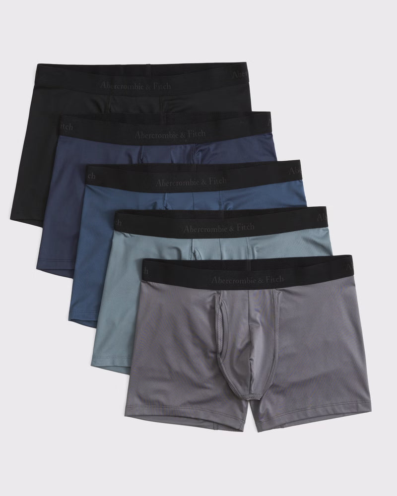 Abercrombie & Fitch - 5" 5-Pack Performance Boxer Briefs