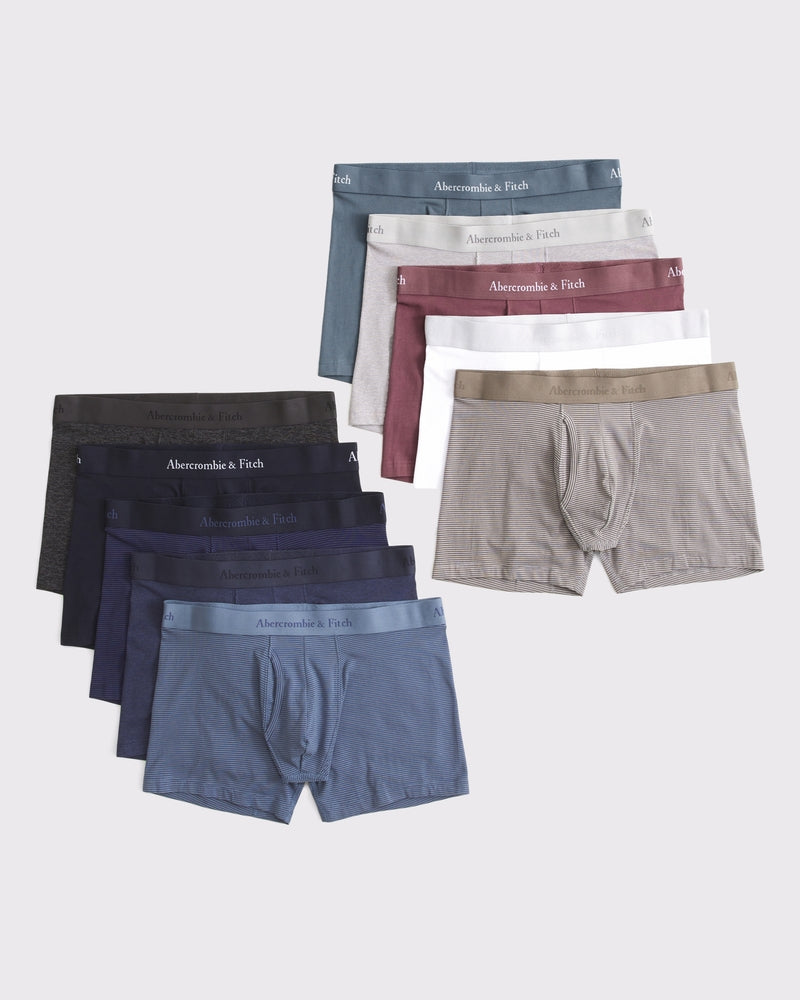 Abercrombie & Fitch - 10-Pack Boxer Briefs IMMEDIATE