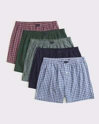 5-Pack Woven Logo Boxers