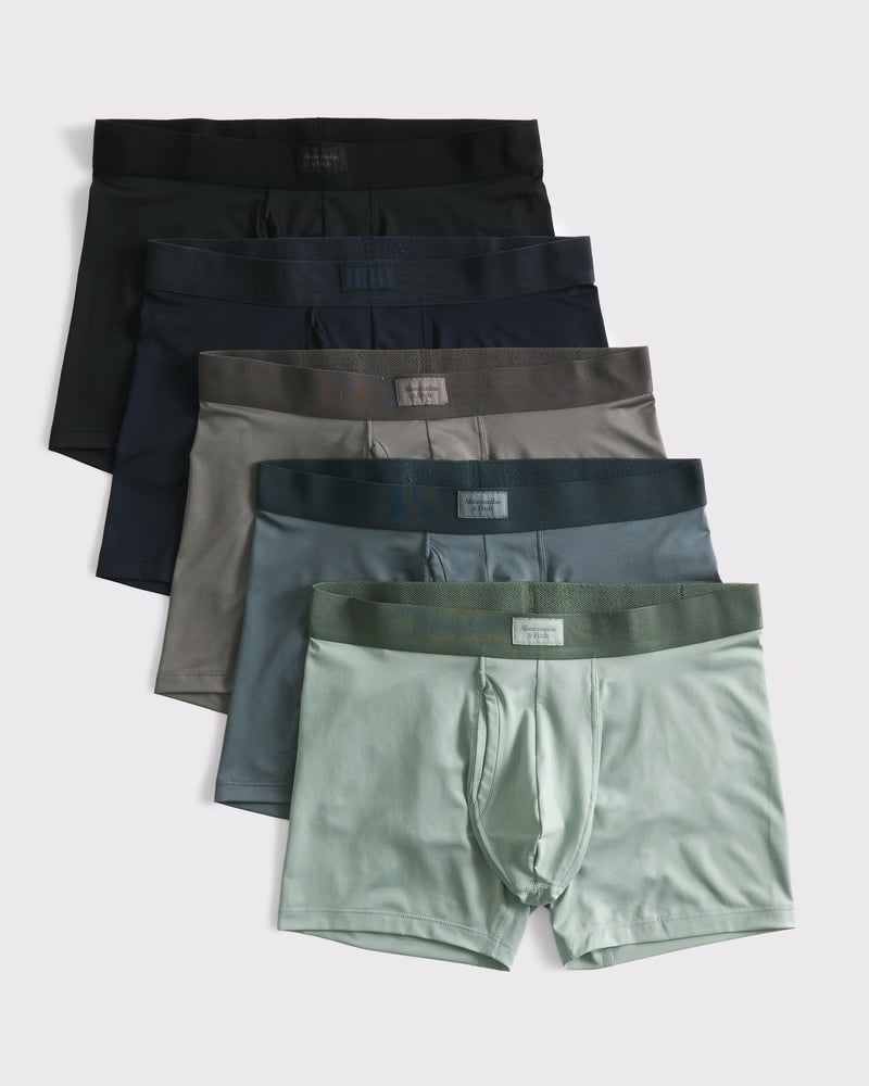 Abercrombie & Fitch - 5" 5-Pack Performance Boxer Briefs