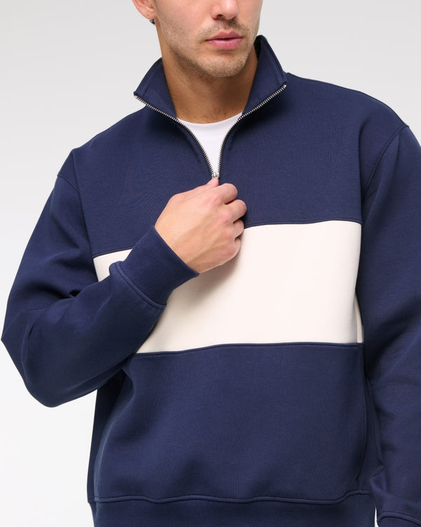 Abercrombie & Fitch - YPB neoKNIT MAX Half-Zip Sweatshirt