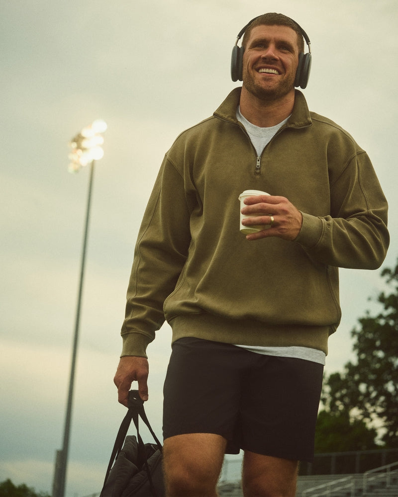 Abercrombie & Fitch - YPB neoKNIT MAX Half-Zip Sweatshirt