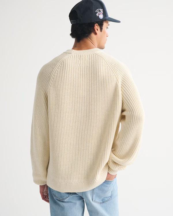 Abercrombie & Fitch - Essential 100% Cotton Crew Sweater