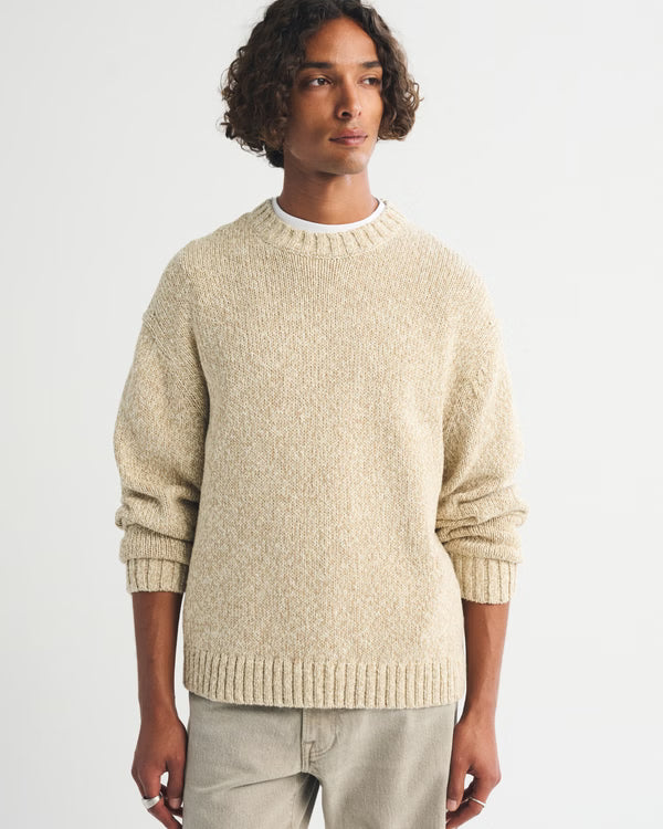Abercrombie & Fitch - Essential 100% Cotton Crew Sweater