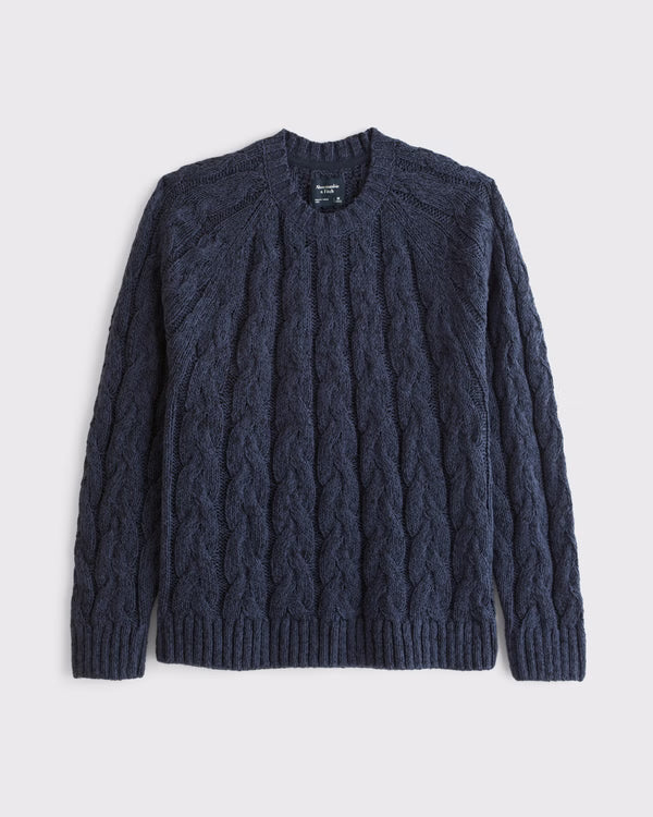 Abercrombie & Fitch - Essential 100% Cotton Crew Sweater