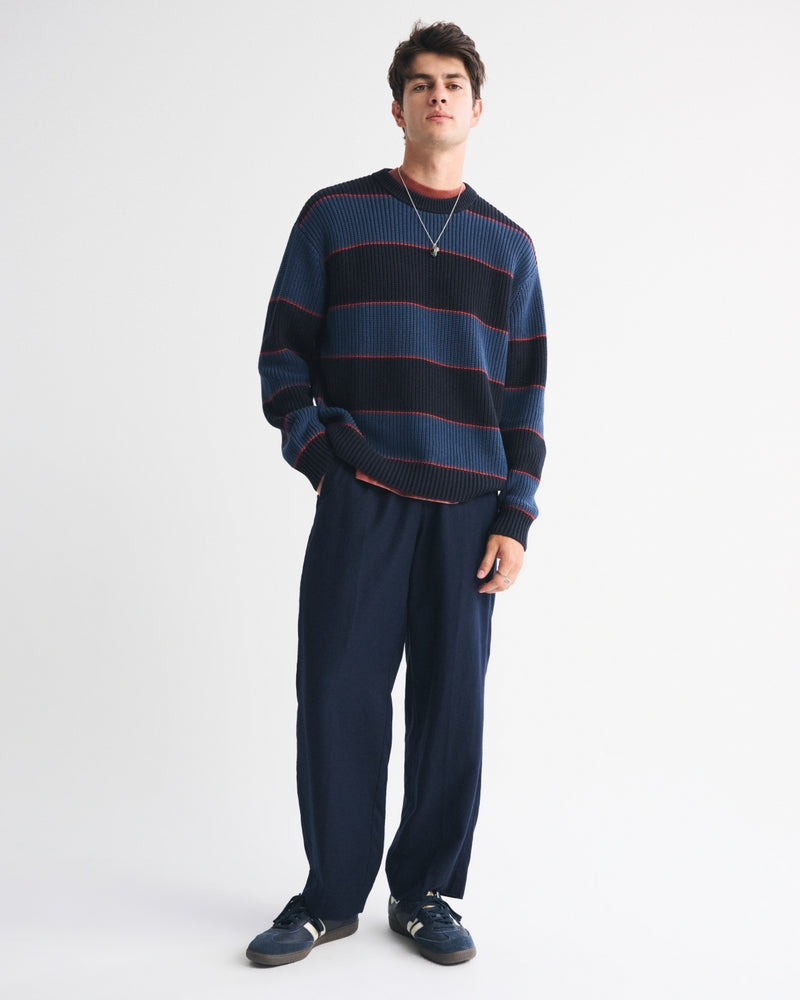Abercrombie & Fitch - Oversized Waffle Crew Sweater