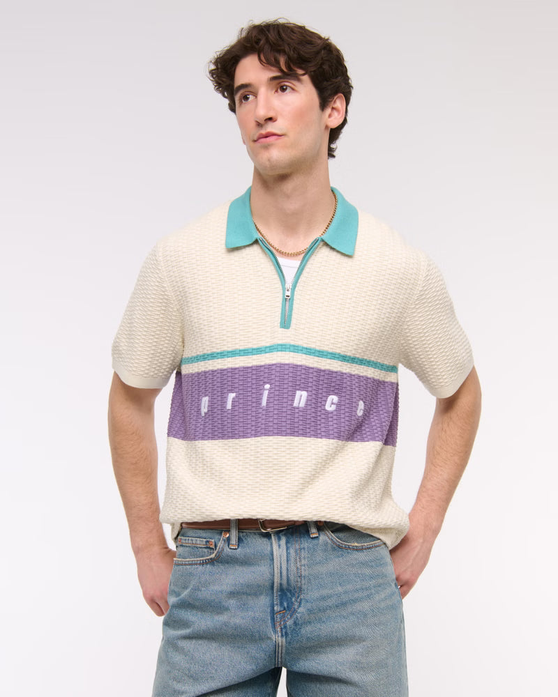 Prince Tennis Zip Sweater Polo