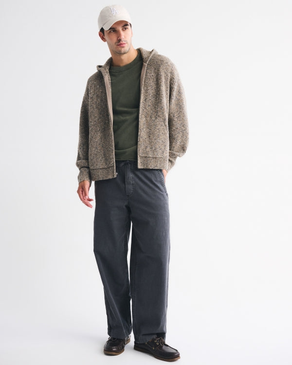 Abercrombie & Fitch - Full-Zip Hooded Sweater