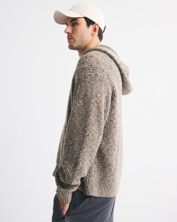 Abercrombie & Fitch - Full-Zip Hooded Sweater